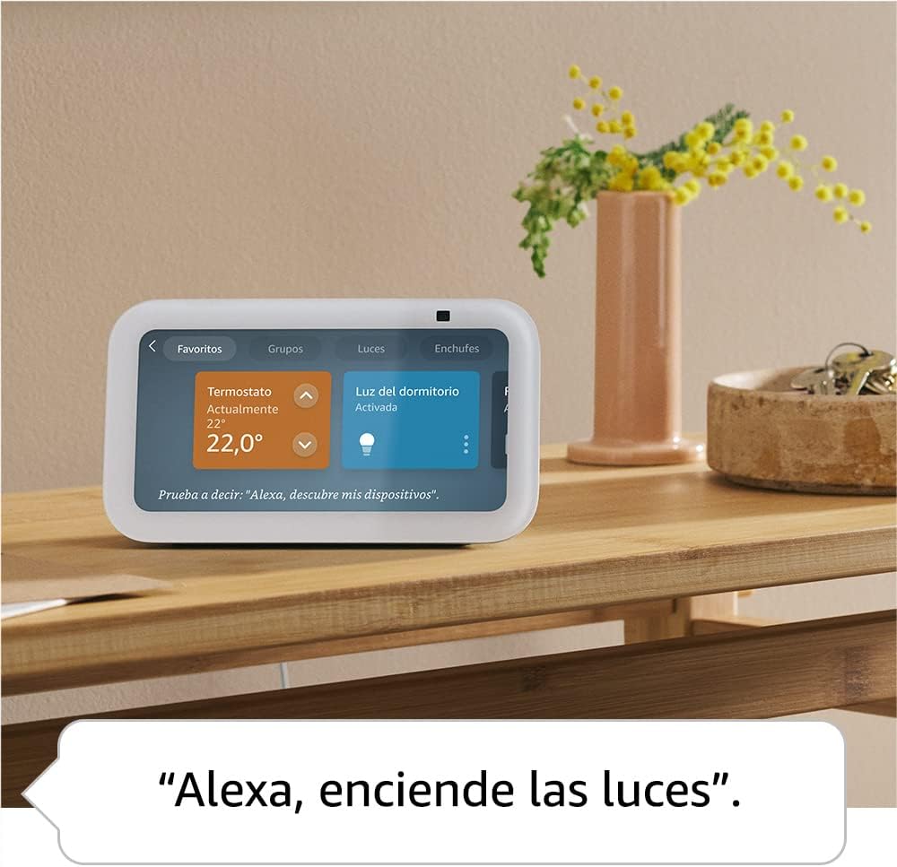 Echo Show 5: Pantalla táctil inteligente con Alexa para controlar tu hogar digital